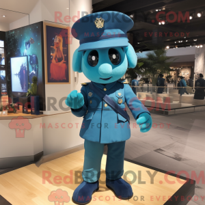 Turkis Navy Soldier maskot...