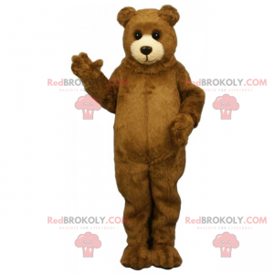 Mascota oso pardo con hocico blanco - Redbrokoly.com