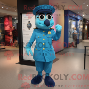Turquoise Navy Soldier...