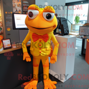 Disfraz de mascota Orange...