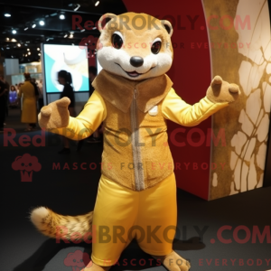 Złota maskotka Mongoose...