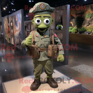 Maskottchenkostüm Olive...