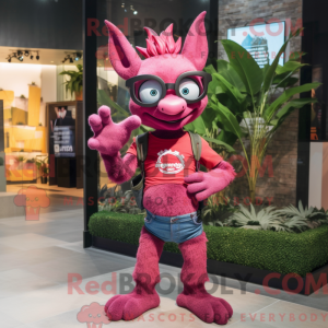Costume mascotte Magenta...