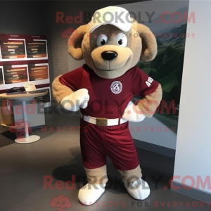 Personaggio mascotte Maroon...