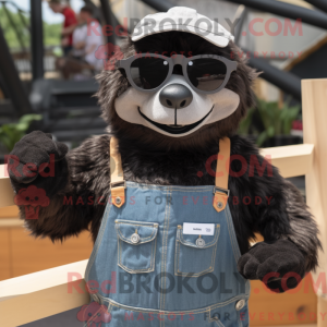 Sort dovendyr maskot...