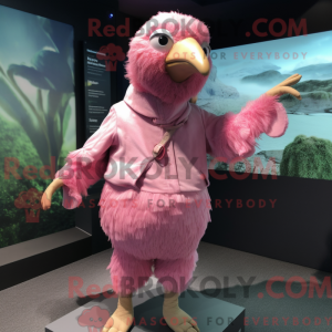 Pink Perlehøns maskot...