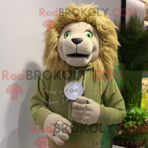 Costume de mascotte de Lion...