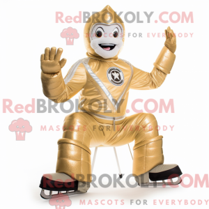 Disfraz de mascota Gold Ice...