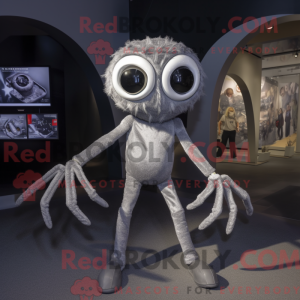 Silver Spider mascot...