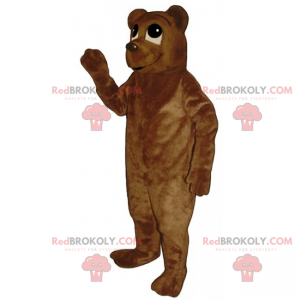 Mascotte dell'orso bruno - Redbrokoly.com