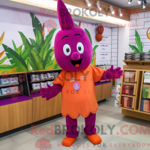 Disfraz de mascota Magenta...