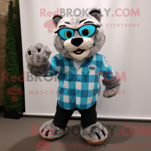 Turquoise Lynx mascot...