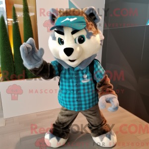 Turquoise Lynx mascot...