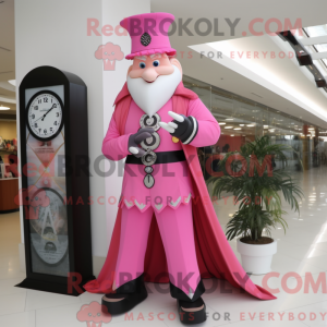 Maskottchenkostüm Rosa...
