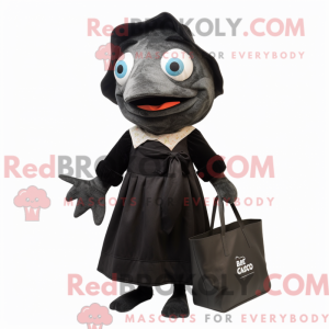 Black Cod mascottekostuum...