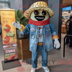 Tacos maskotdraktfigur...