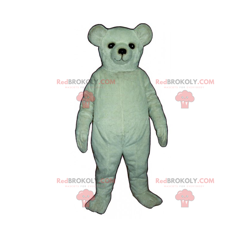Weißes Eisbärenmaskottchen - Redbrokoly.com Weißes Eisbärenmaskottchen - Redbrokoly.com