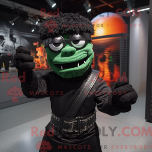 Black Frankenstein mascot...