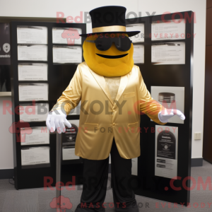 Gold Attorney mascot...