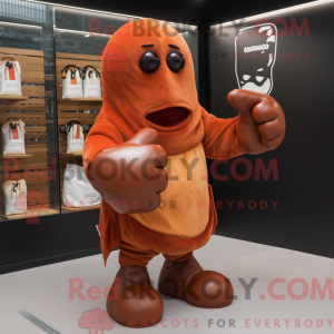 Rust Boxing Glove mascot...