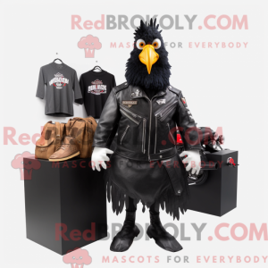 Maskotdraktfigurat Black...