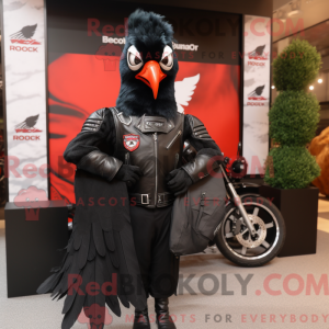 Maskotdraktfigurat Black...