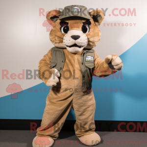 Costume de mascotte de Puma...