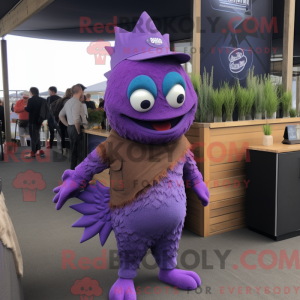 Purple Fish And Chips...