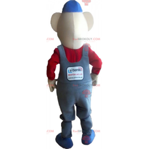 Mascotte d'ourson tout doux - Redbrokoly.com