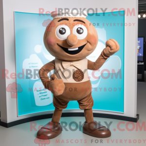 Tan Chocolates mascot...