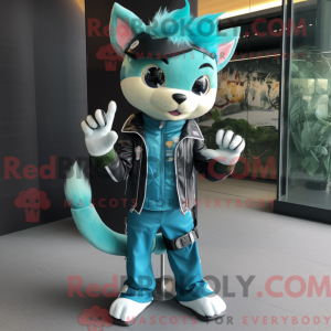 Turquoise Cat...