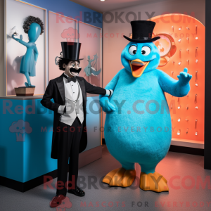 Disfraz de mascota Cyan...