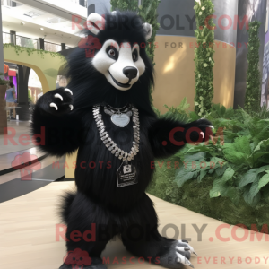 Costume mascotte de Skunk...