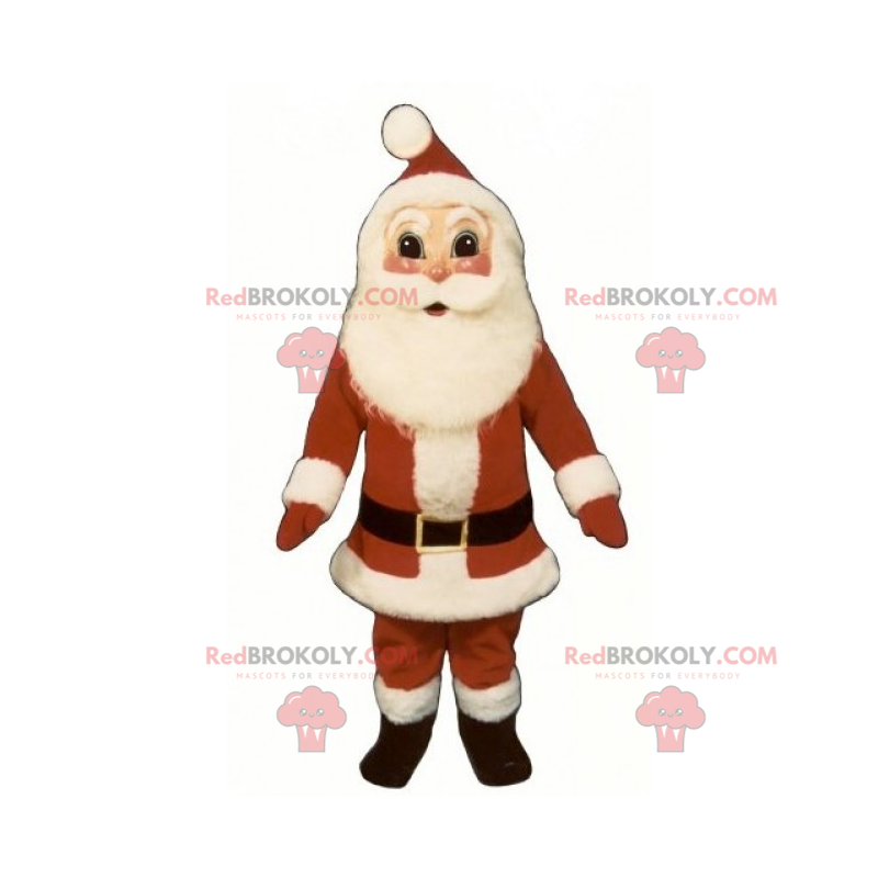 Mascota de santa claus - Redbrokoly.com