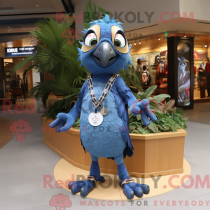 Olive Blue Jay mascot...