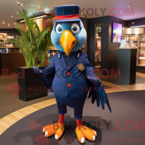 Navy papegøje maskot...