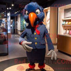 Navy papegøje maskot...