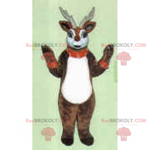 Holiday mascot - Reindeer - Redbrokoly.com