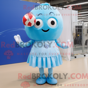 Sky Blue Volleyball Ball...