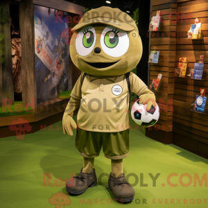 Postava maskota Olive...