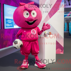 Magenta Handball Ball...
