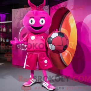 Magenta Handball Ball...