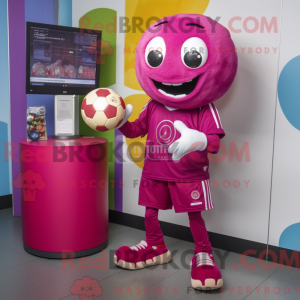 Magenta Handball Ball...