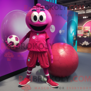 Magenta Handball Ball...