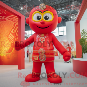 Personaggio mascotte Red...