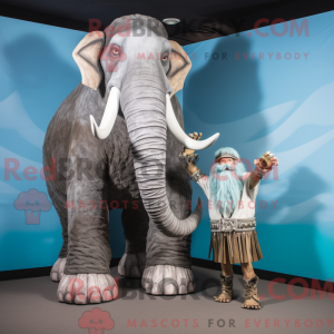 Silver Mammoth mascot...