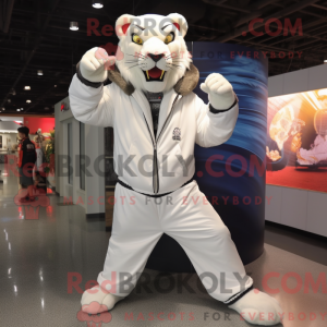 White Saber-Toothed Tiger...
