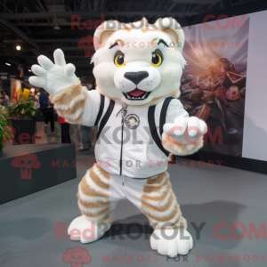 Mascotte de Tigre à dents...