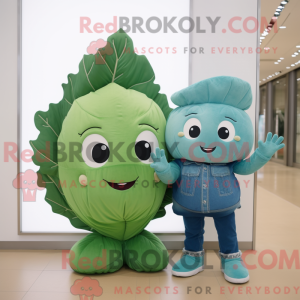 Cyan Cabbage Leaf...