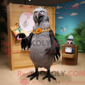 Maskottchenkostüm Gray Crow...